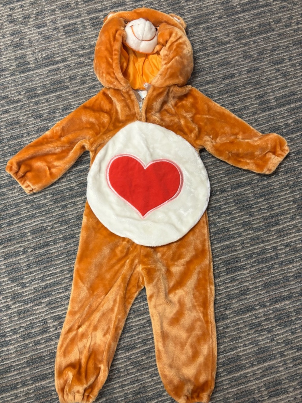 Vintage Care Bear tenderheart kids costume